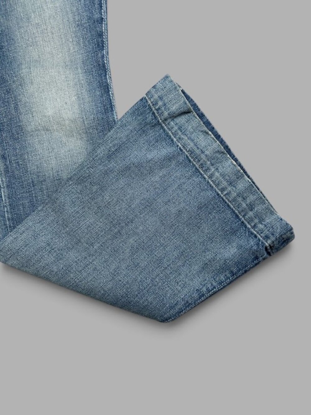 7 For All Mankind Jiselle Phenomena Distressed Flare Jeans 28 Blue Denim - Picture 10 of 11